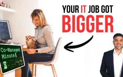 Your job got bigger when the office got smaller